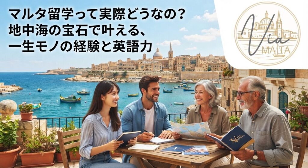 マルタ留学って実際どうなの?地中海の宝石で叶える、一生モノの経験と英語力🇲🇹